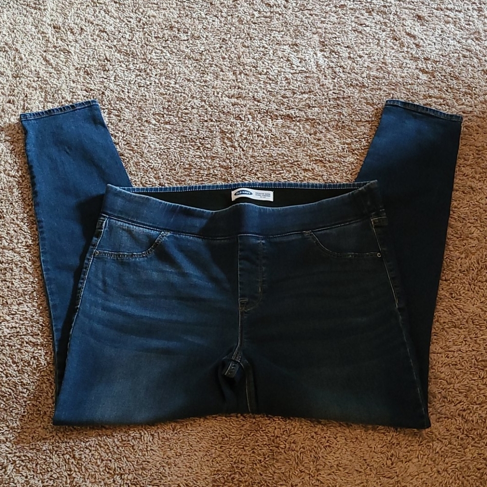 Old Navy Rockstar super skinny jeggings 18long